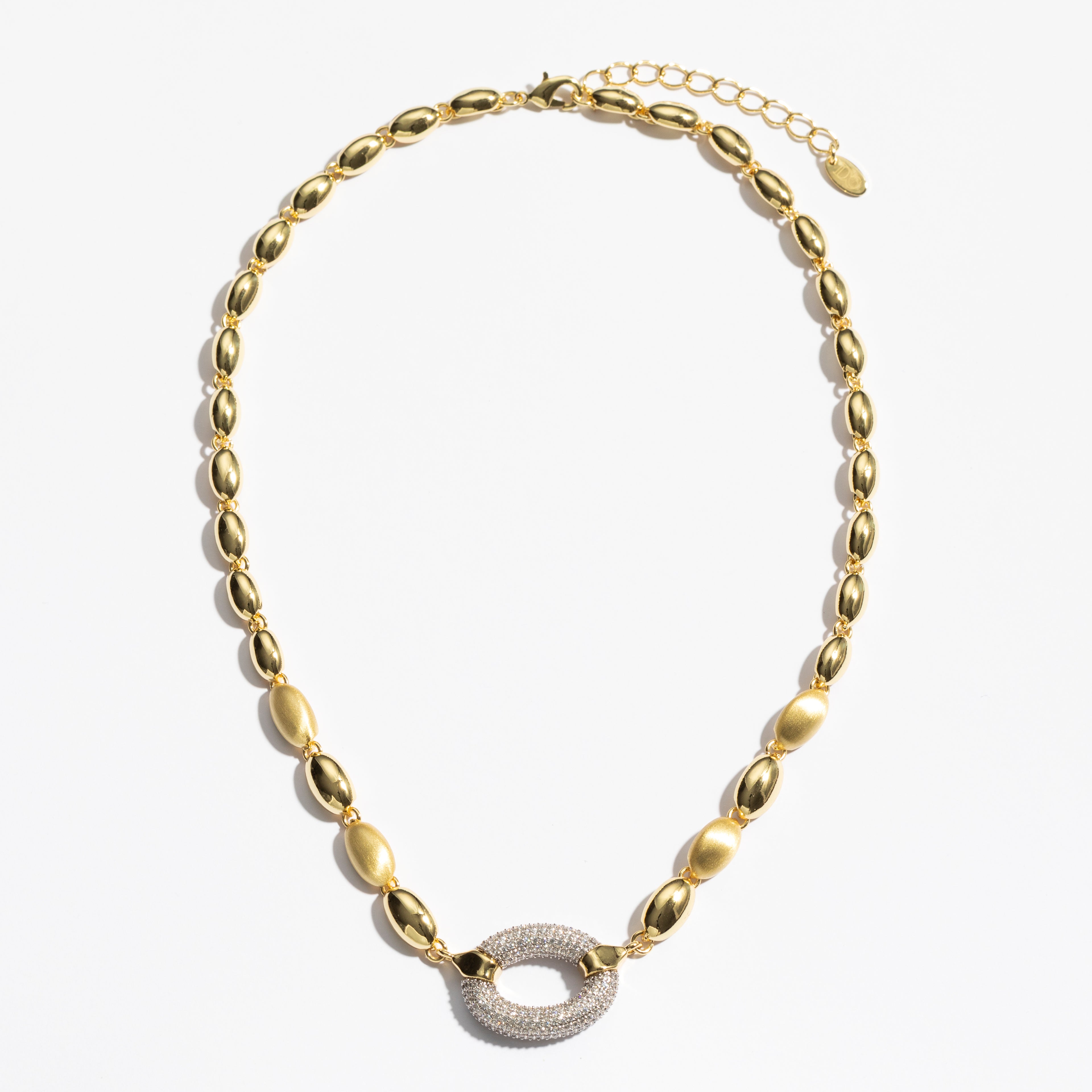 שרשרת Drew זהב שקוף