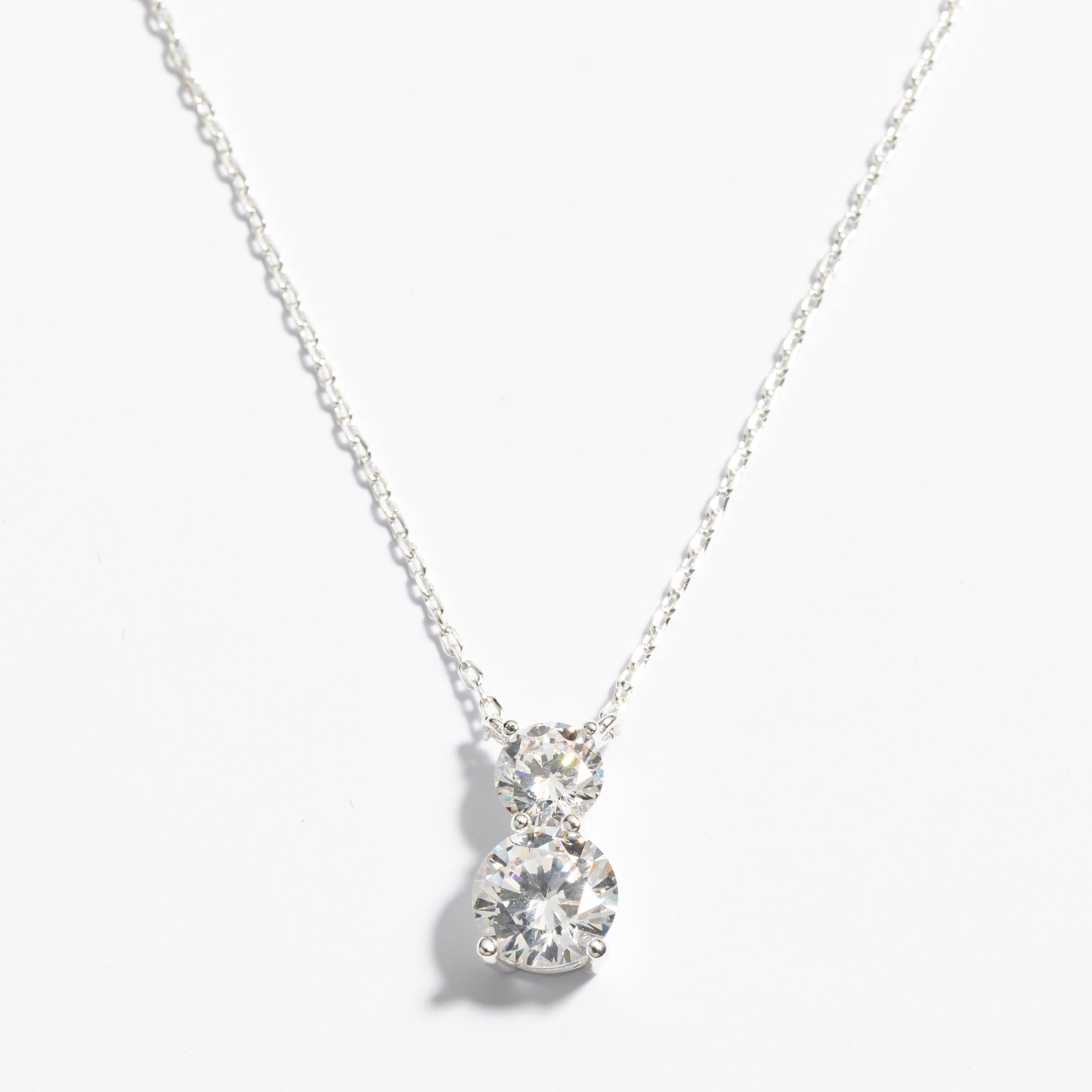 שרשרת Giselle כסף קריסטל