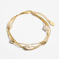 צמיד Lola זהב פנינה
