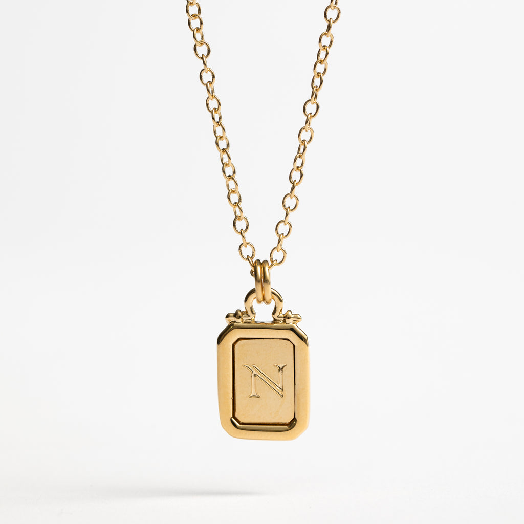 GOLD LETTERS N