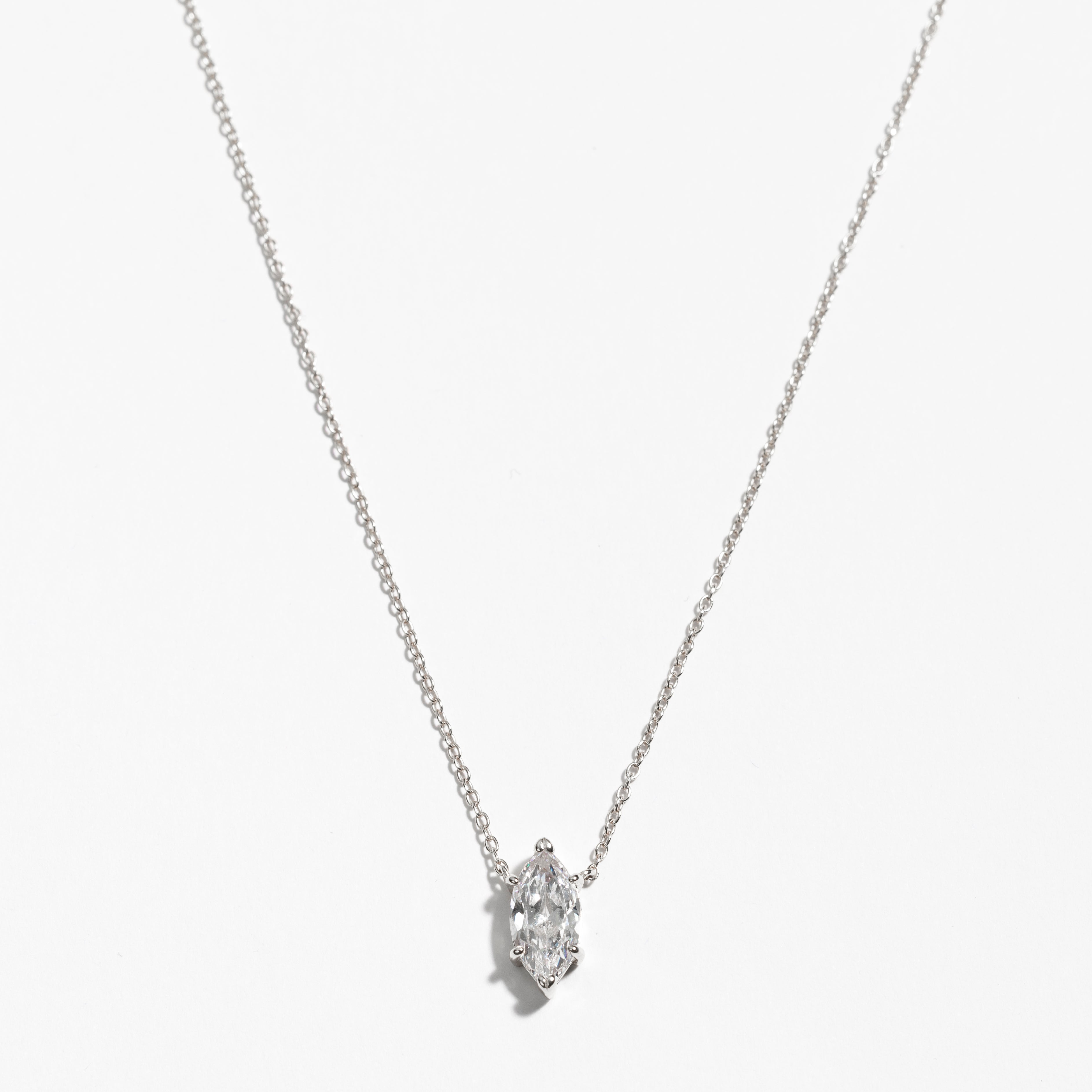 שרשרת Marquise כסף